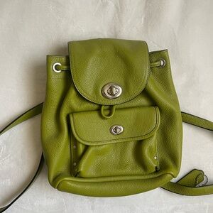 Coach Mini Turnlock Backpack